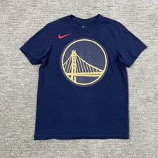 Golden State Warriors T Shirt Adult Small Nike Essential City Edition NBA Mens