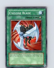 Yu-Gi-Oh TCG Cyclone Blade DP05-EN018 Unlimited Regular Common Card MP-LP