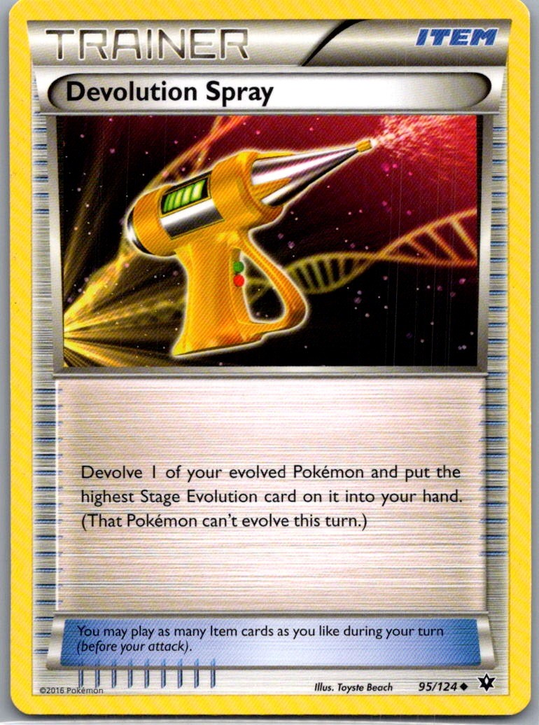 XY - Fates Collide #95/124 Devolution Spray