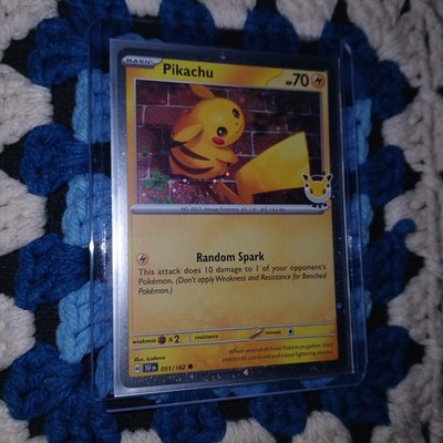 Pikachu (Pokemon Day 2026) Holo Common Miscellaneous Cards & Products 051/162 NM