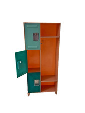 Our Generation Accessories for 18" Doll School Locker Backpack+School Stationery