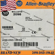 2098-DSD-150-SE New Sealed AB PLC Ultra 3000 Servo Drive Free Ship US AB