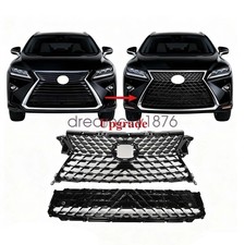 Fit Lexus Rx350 Rx450h Rx350l 2016 2017 2018 2019 Front Upper Lower Grille Grill