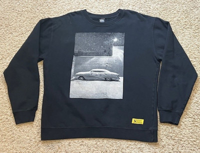 Atmosphere Whenever Rhymesayers Black Fleece Crewneck Sweatshirt Size XLarge XL