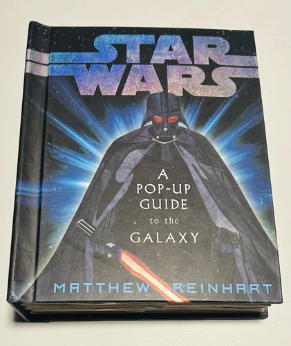 Star Wars - A Pop-Up Guide to the Galaxy  (2007 Hardcover) - Fast Free Shipping