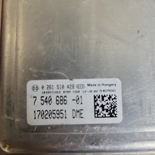 OEM 14-16 BMW M235I F22 N55 ECU ENGINE CONTROL MODULE DME ECU 7540686 0261S10428