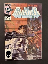 The Punisher #2 Limited Series - High Grade - Classic Mike Zeck Cover - 1986
