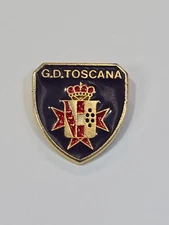 G D Toscana Grand Dutchy Of Tuscany Souvenir Lapel Pin