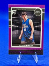 2024-25 NBA Hoops Juan Nunez Premium Purple RC #266