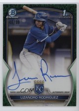 2023 Bowman Green Grass Refractor /99 Lizandro Rodriguez #CPA-LRZ Auto 16hz