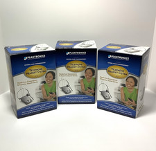 Lot of 3 Plantronics S12 Corded Telephone Headset System NEW