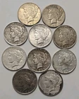 10 Peace Silver Dollars - 10 Coin Lot - SKU73