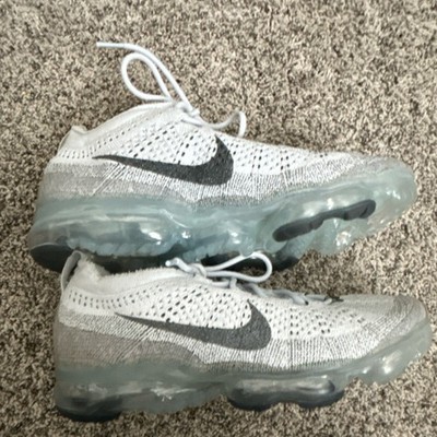 Nike Air VaporMax 2023 Flyknit Pure Platinum Anthracite DV1678-004 White Gray M 