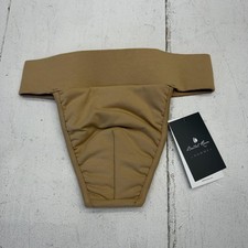 Ballet Rosa Dance Belt Mens Small Beige Cyril Thong Back Stretch Underwear