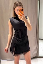 ZARA : Satin Lace Dress : 7969/222 | *UK Buyers No Import Fees*