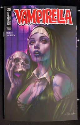 Vampirella #8 CVR N Parrillo Ultraviolet Variant || NM Dynamite