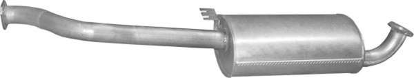 MittelschalldäMpfer Polmo 17.632 FüR Opel Frontera U99 DTI 6B_66 6B_76 6B_ZC-image