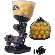 Pitching Machine for Baseball Training with Ping Pong Sized Balls Improves