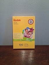 Kodak Photo Paper, 100 sheets, gloss instant dry, 4x6 180g/m2 48lb. NIP