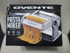 Ovente Stainless Steel Pasta Maker With 150mm Pasta Cutter Silver PA515S NEW