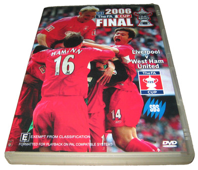 The 2006 FA Cup Final - Liverpool V West Ham United - VGC - DVD - R4