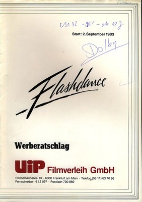 Flashdance - Werberatschlag - Format A4 - 4 Seiten / K20