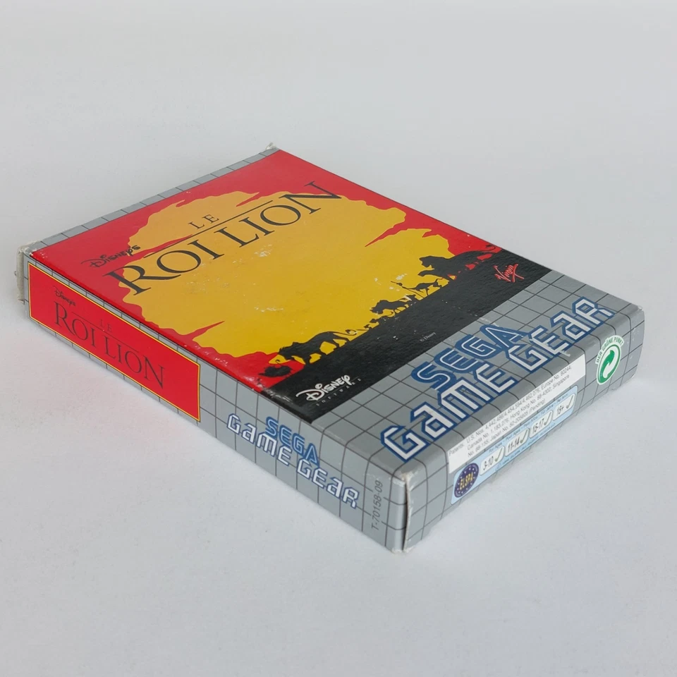 Le Roi Lion - Jeu Sega Game Gear - Complet - Photo 2/4