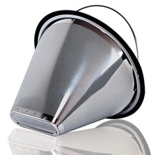 Reusable Stainless Stee l Coffee Filter No 4 for Moccamaster KBGV KBT 1
