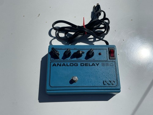 Rare Vintage 80s DOD Analog Delay 680 Guitar Effect Pedal Tested Working