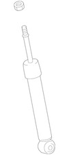 Genuine Toyota Shock Absorber Left Right Rear 48530-8z055