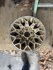 77-81 Pontiac Firebird Trans Am 15 X 8 Snowflake Wheel Original Gm Gold