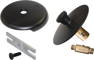 Keeney K61-99VB Quick Cover-Up Bath Drain Trim Kit with Overflow Plate, Venetian