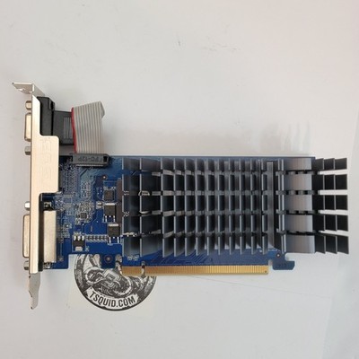 ASUS NVIDIA GeForce 210 1GB DDR3 Silent Low Profile Graphics Card EN210 HDMI DVI