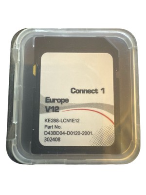 Nissan Connect 1 SD Card Sat Nav Navigation Update UK + Europe V12