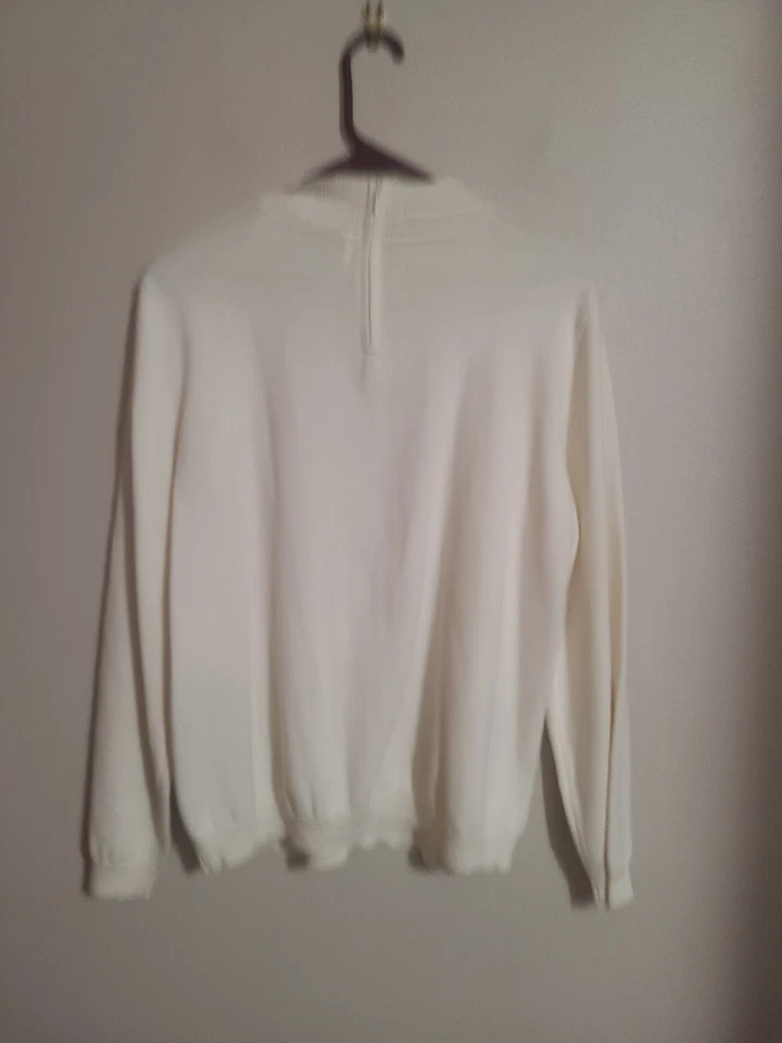 Suéter tejido Alfred Dunner para mujer M - mezcla de acrílico/lana - tema rosa rosa Foto 2 de 4