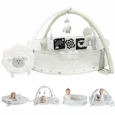 Aila+Aiden 6-in-1 XL Play Mat  Play Gym, Baby Gym, Baby Activity Gym, Sensory