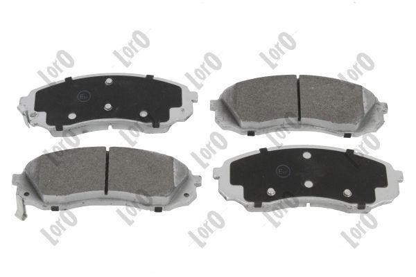 ABAKUS Front Disc Brake Pad Set 231-02-134 For Hyundai KIA Reinforced
