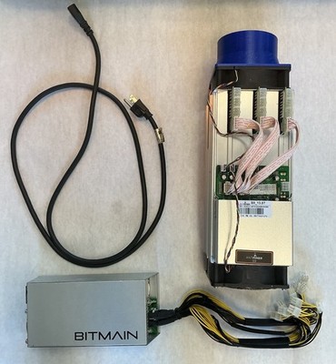Bitmain Antminer S9 13.5T ASIC Bitcoin Miner SHA-256 1600W with Power Supply