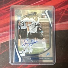 2021 Panini Absolute Sage Surratt Rookie Autograph #196 Detroit Lions