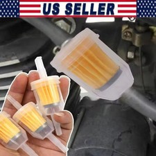 Universal Inline Gas Oil Fuel Filter For Small Engine 14 516 Fuel Line Lot