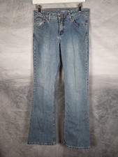 Canyon River Blues Women's Jeans Size 9 Flare Leg Denim Light Wash(U)