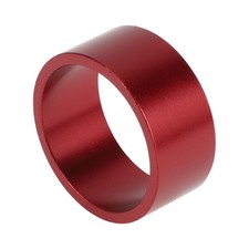 Entretoise Vélo, 15Mm Vélo Vtt Universelle Pour Fourche Avant 1 1/8 Pouce Rouge