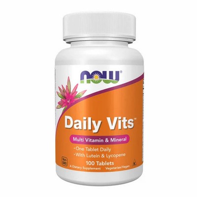 Daily Vits Vitamin 100 Tabs  by Now Foods
