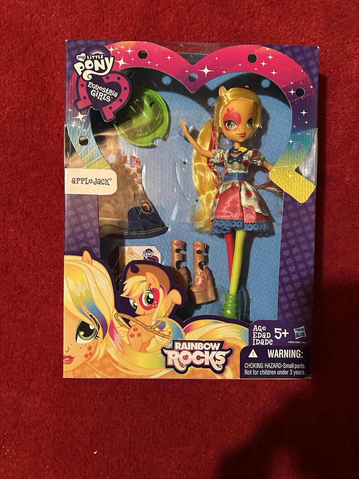 NEW Hasbro My Little Pony Equestria Girls Rainbow Rocks Appl