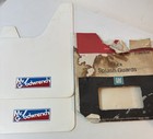 NOS 70's 80's Vintage White Chevrolet Mr Goodwrench Splash Guard Mud Flap Chevy