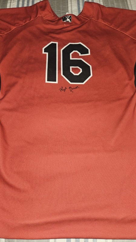Kyle Novak Signed Autograph Tri-City Valleycats Vintage Game Worn Jersey