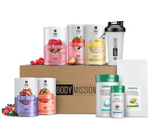 LR BODY MISSION 1 Monat: Shakes, Soups & Flakes, ProBalance, Protein Power …
