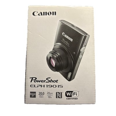 Canon PowerShot ELPH 190 IS / IXUS 180 20.0 MP Digital Camera - Blue