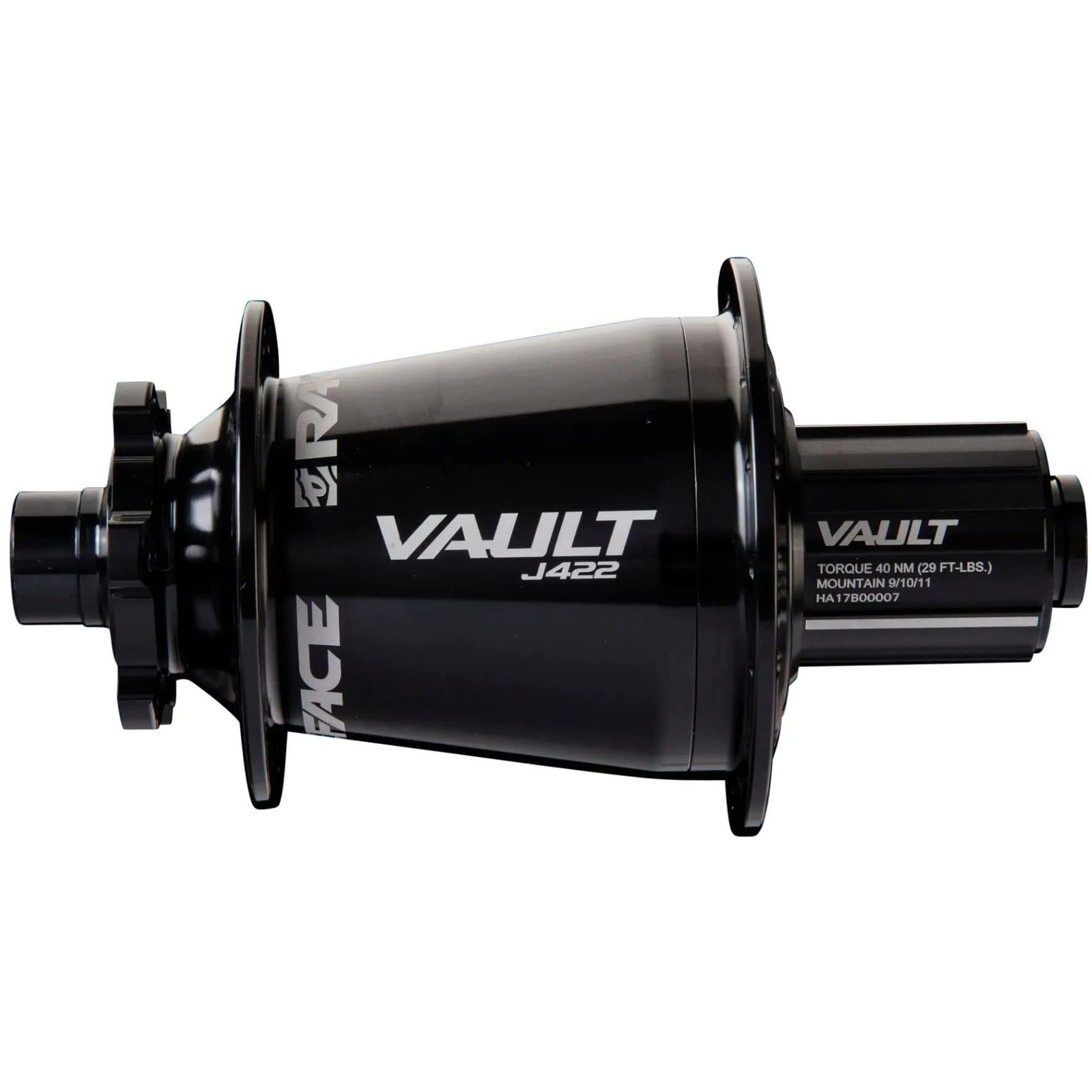 Race Face Vault J Bend Hub Rear 150x12mm 422J 32H XD Driver Black 85090₽