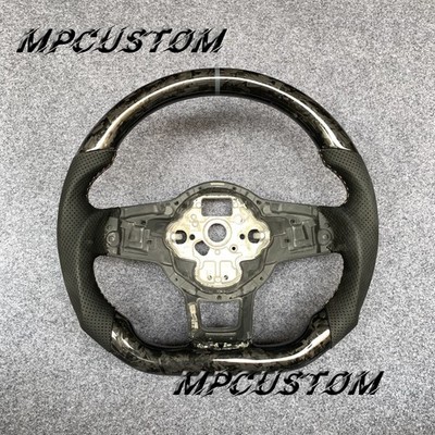 Carbon Fiber Steering Wheel Fit For Volkswagen MK7 Golf 7 R GTI Jetta 2015-2021
